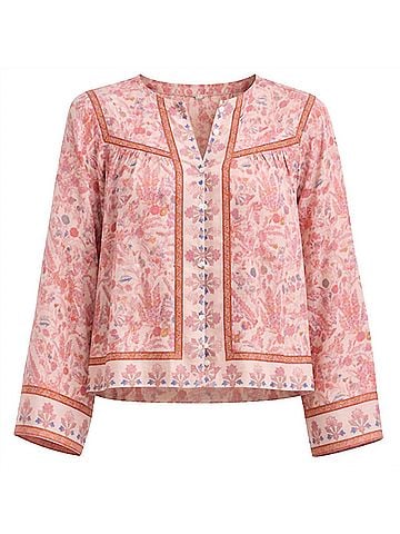 Cleobella Vivien Top in Dahlia Print (view 1)
