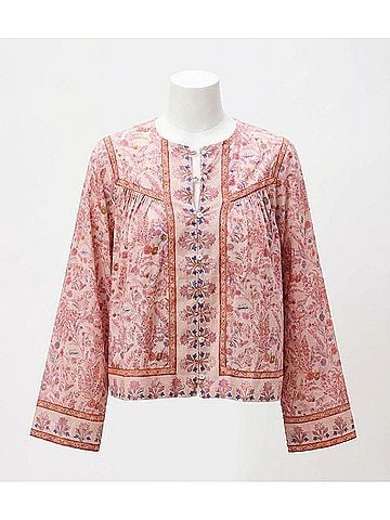 Cleobella Vivien Top in Dahlia Print (view 2)