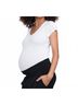 Hatch Solid White Fitted Tee in White Size 1 - photo 4