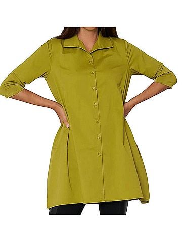 Stella Carakasi Tiburon Icon Tunic in Peridot (view 2)