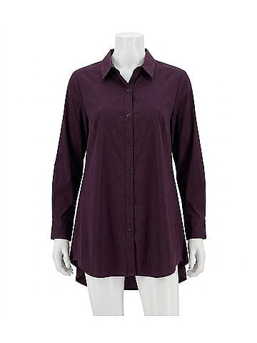 Stella Carakasi Prime Time Tunic in Aubergine (view 1)