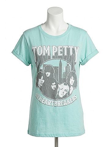 Recycled Karma Tom Petty And The Heartbreakers 1977 Tee in Mint (view 1)