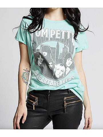 Recycled Karma Tom Petty And The Heartbreakers 1977 Tee in Mint (view 2)