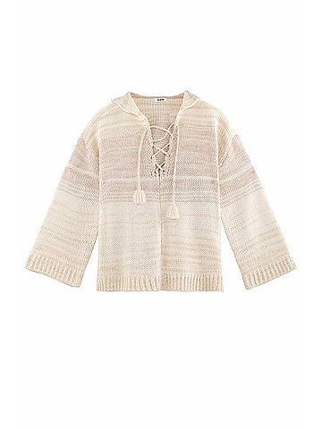 525 America Women's Ombre Hoodie in Bare Multi (view 2)