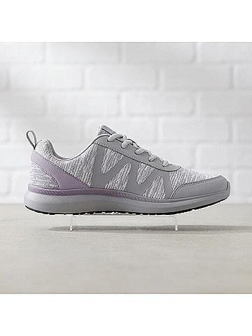 Vionic Women's Simmons Kiara Lace Up Sneaker in Gray (view 1)