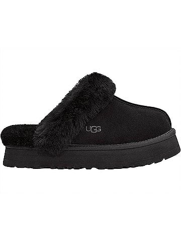 Ugg Women's Disquette Slipper in Black (view 2)