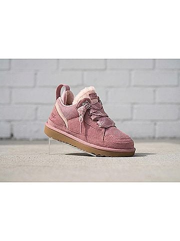 Ugg Kid's Lowmel Sneaker 5 Mo in Pink Dawn (view 1)