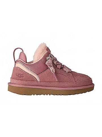 Ugg Kid's Lowmel Sneaker 5 Mo in Pink Dawn (view 2)