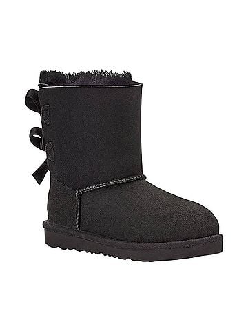 Ugg Kids Bailey Bow Ii Boot 4 Mo in Black (view 2)
