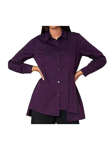 Stella Carakasi Art Of Style Tunic in Amethyst (view 2)