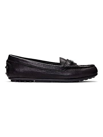 Vionic Women's Honor Ashby Moccasin in Black (view 2)