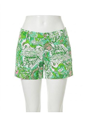 Lilly Pulitzer Callahan Stretch Short in Resort White Ship To Shore (view 1)