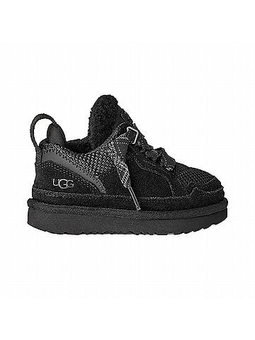 Ugg Kid's Lowmel Sneaker 9 Mo in Black (view 2)