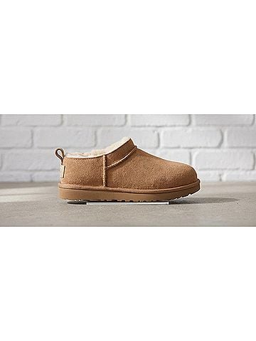 Ugg Kid's Classic Micro Boot 5 Mo in Sand (view 1)