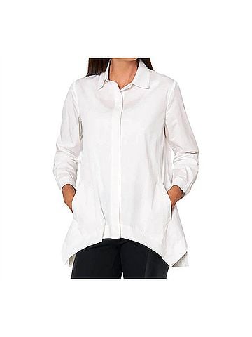 Stella Carakasi Works Every Time Shirt in Soft White (view 2)