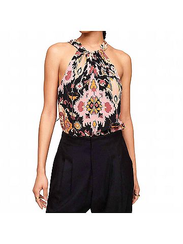 Fifteen Twenty Sicilie Halter Neck Tank Top in Multi (view 2)