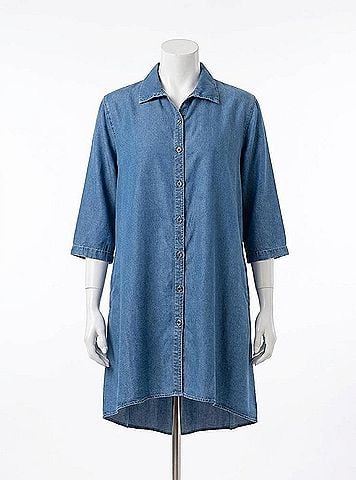 Stella Carakasi Mendocino Tunic in Medium Wash (view 1)