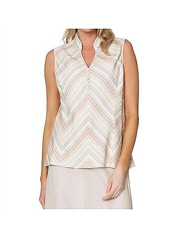 Stella Carakasi Striped In Line Top in Yarn Dye Stripe (view 2)