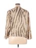 Chico's 100% Polyester Metallic Gold Chico's Jacket Size XL - photo 2