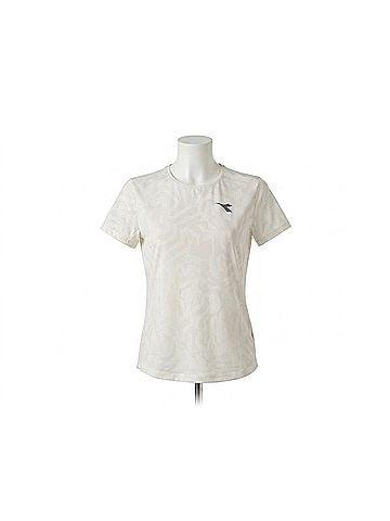 Diadora Super Light Short Sleeve T-Shirt in Whisper White (view 1)