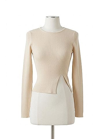 Crescent Darcie Top in Cream (view 1)