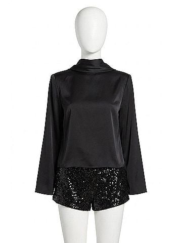 Astr Bethwin Top in Black (view 1)