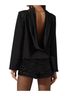 Astr Solid Black Bethwin Top in Black Size M - photo 3