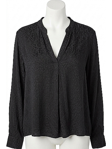 Chaser Denver Blouse in Licorice (view 1)