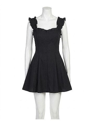 Free People Midnight Magic Mini Dress in Black Combo (view 1)