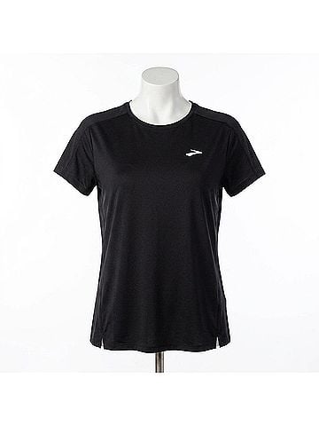 Brooks Sprint Free Short Sleeve 2.0 Tee in Black (view 1)