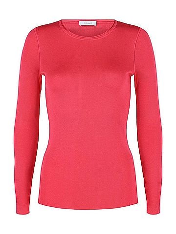 Salvatore Ferragamo Women's Long Sleeve Top in Fuschia (view 1)