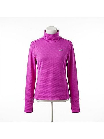 Brooks Notch Thermal Long Sleeve 3.0 Top in Magenta (view 1)
