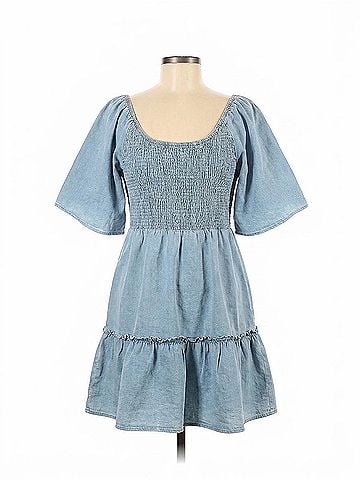 Mikarose Kindred Dress in Chambray (view 1)