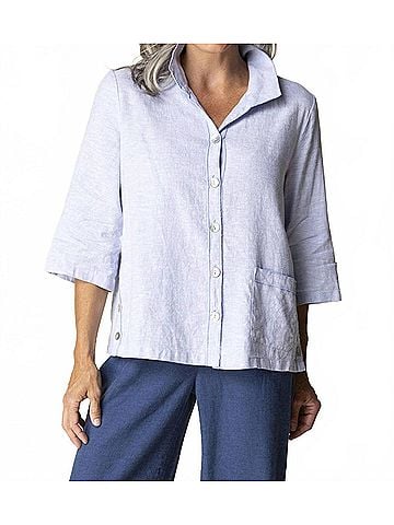 Habitat Camp Shirt in Cornflower (view 2)