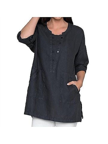 Stella Carakasi Heatwave Tunic in Black (view 2)