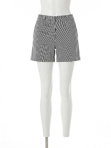 FRAME Everyday Shorts in Navy Stripe (view 1)
