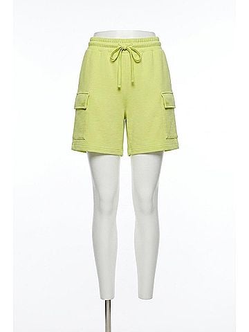 Tribal Pull On Cargo Shorts in Apple (view 1)