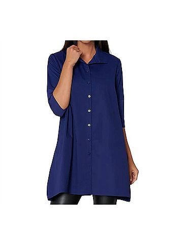 Stella Carakasi Tiburon Icon Tunic in Royal Blue (view 2)