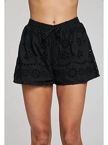 Chaser Paseo Shorts in Black Onyx (view 2)