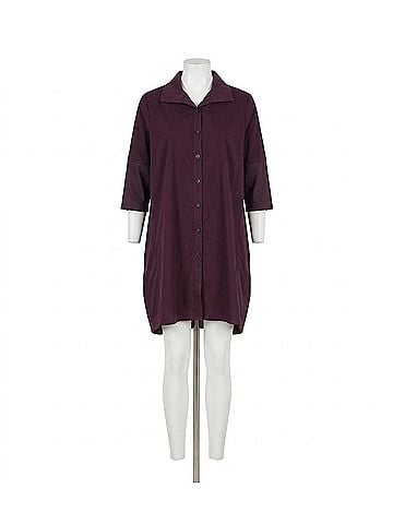 Stella Carakasi Tiburon Icon Tunic in Aubergine (view 1)