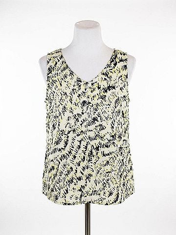 Tribal Reversible Tank Top in Cocomilk (view 1)