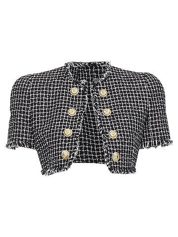 Balmain Balmain 2024 Tweed Lionhead Jacket (view 1)