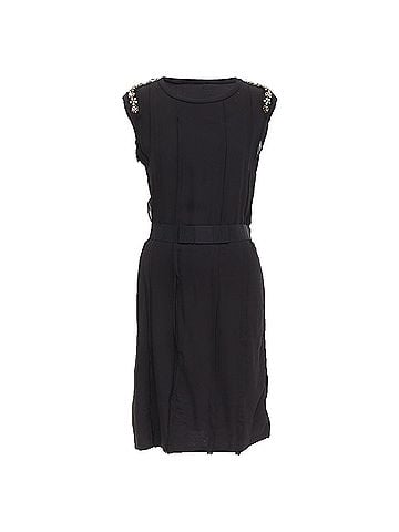 Lanvin Lanvin Cotton Crystal Belted Dress (view 1)