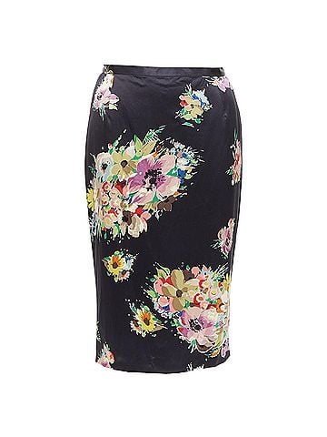 Dolce & Gabbana Dolce Gabbana Silk Blend Pencil Skirt (view 1)