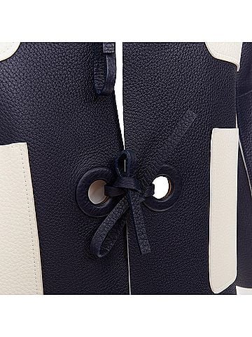 Louis Vuitton Louis Vuitton Leather Tie Front Jacket (view 2)