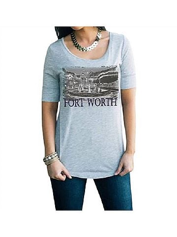 Gameday couture Tcu College Landmark Tee in Fort Worth (view 2)