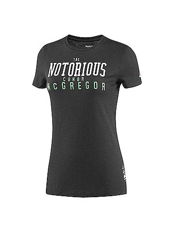 Reebok Women's Conor Nickname Tee in Black (view 1)
