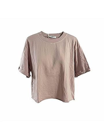 Project Social T Women's Izzy Elbow Sleeve Tee in Lavender (view 1)