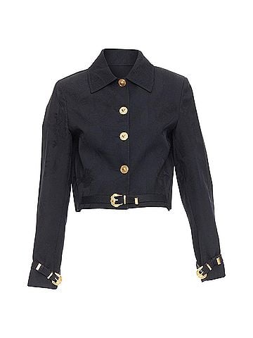 Versace Versace Wool Medusa Jacquard Barocco Jacket (view 1)
