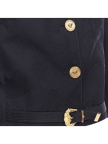 Versace Versace Wool Medusa Jacquard Barocco Jacket (view 2)
